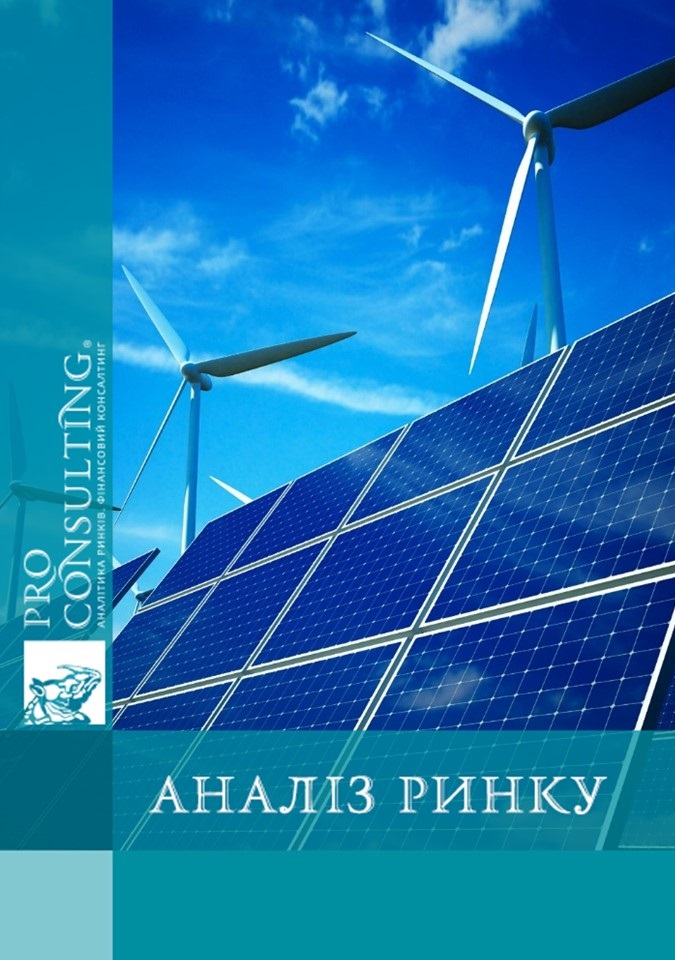 Аналіз ринку альтернативної енергетики України. 2017 рік